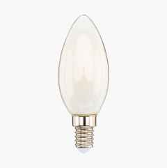 Candle Bulb E14, dimmable, frosted