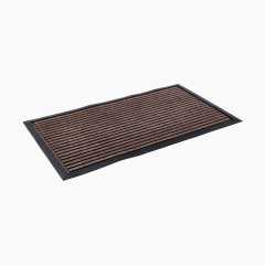 Doormat, rubber, 75 x 50 cm.