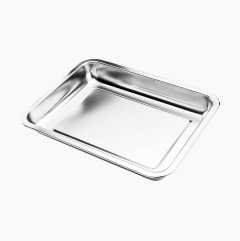 Drip tray, stainless steel, 35.5 x 26.5 cm