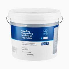Wall paint, white, 5 litre