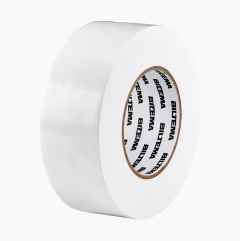 Cloth tape, white, 50 m