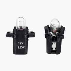 Light bulb BAX8.3d, 12 V, 1.2 W, 2-pack
