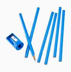 Carpenter pencils, 6-pack