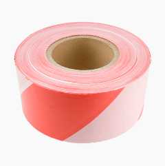 Cordon tape, red/white