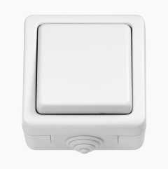 Outdoor Switch, single, white