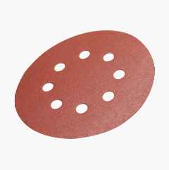 Sanding disc 125 mm, 8 holes, 5-pack