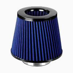 Sport air filter, blue, 150 mm