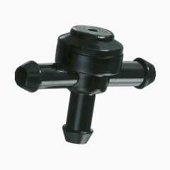 T-pipe with check valve, 2-pack
