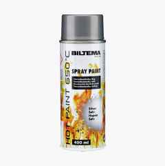 Heat-resistant paint, silver, 400 ml