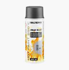 Heat-resistant paint, grey, 400 ml