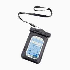 Waterproof phone case, black
