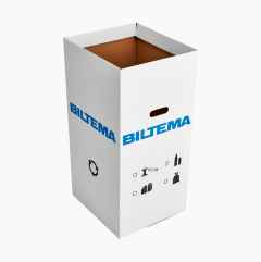 Refuse bin in corrugated cardboard, 125 litre