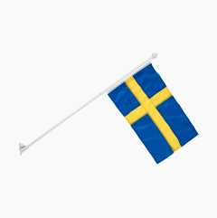 Fasadflagga, Sverige