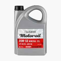 Mineral oil for vintage cars 20W-50, 4 litre