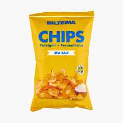 Chips, havsalt, 100 g
