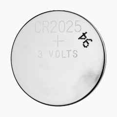 CR2025 Lithium Battery, 2-pack