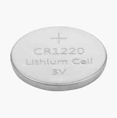 CR1220 Litiumbatteri, 2 stk.