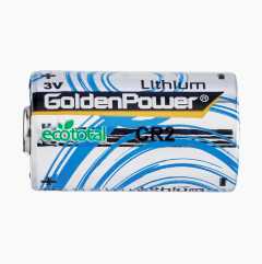 CR2 lithium battery, 3 V