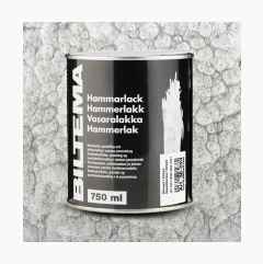 Hammerlakk, sølvgrå, 0,75 liter