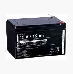 Lead accumulator, 12 V, 12 Ah, 151 x 98 x 93 mm