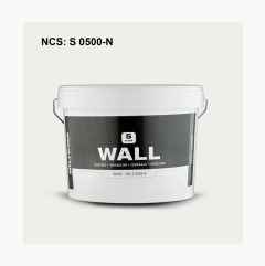 Väggfärg WALL, vit, 3 liter