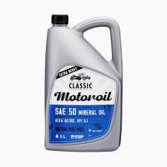 Mineral oil SAE 50 for vintage vehicles, 5 litre
