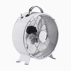Table fan, 26 cm, white