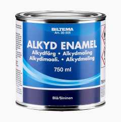 Alkydimaali, sininen 0,75 litraa