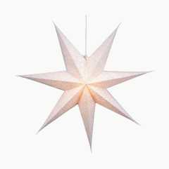 Christmas Star white, 75 cm