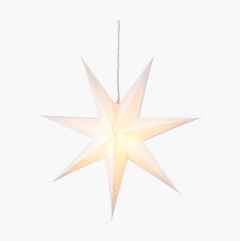 Julstjärna vit, 75 cm