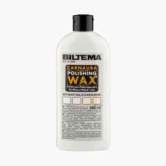 Polishing wax with paint, white, 500 ml