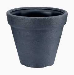 Black lightweight pot Ø26 cm