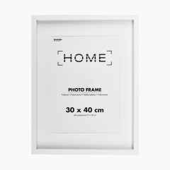 Photo frame, white, 30 x 40 cm 
