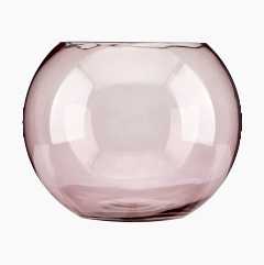 Glass Bowl, pink