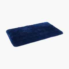 Bathroom mat, 80 x 50 cm, dark blue