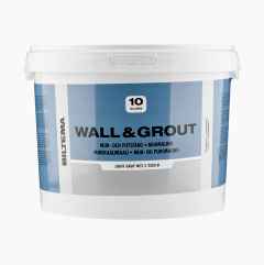 Wall and grouting paint, light grey, 10 litre