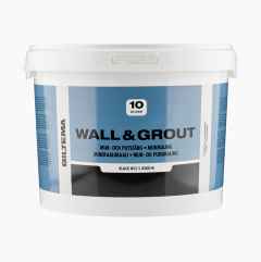 Wall and grouting paint, black, 10 litre