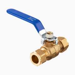 Ball valve with 15 mm clamp ring