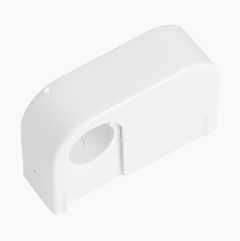 Pipe clamp white, 18–22 mm, 2 pcs