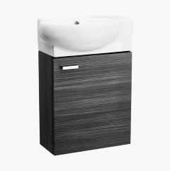 Washbasin with bottom cabinet, anthracite