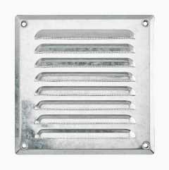 Ventilation grille, screw mounting, 195 x 195 mm