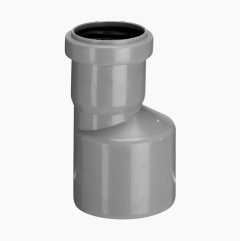 Drainage pipe, reducer, 75–50 mm