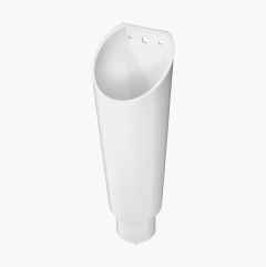 Waste funnel with rubber seal, 40 mm