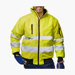 Lined high-vis jacket class 3, size S