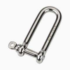 Shackle long straight, 6 x 45 mm