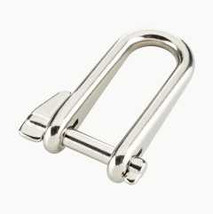 Key Pin Shackle, stainless, 5 x 49 mm