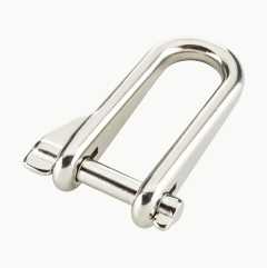 Key Pin Shackle, stainless, 6 x 57 mm