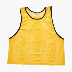Junior team vest, yellow, 4-pack, size S