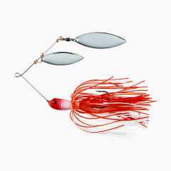 Pike Spinner, red/white