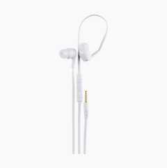 In-ear headphones, 3.5 mm jack, white